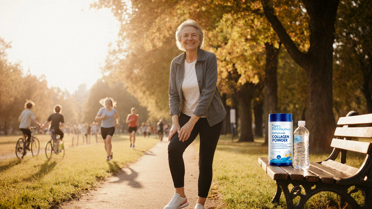 Jak si ulevit od bolesti kolene pomocí rybího kolagenu